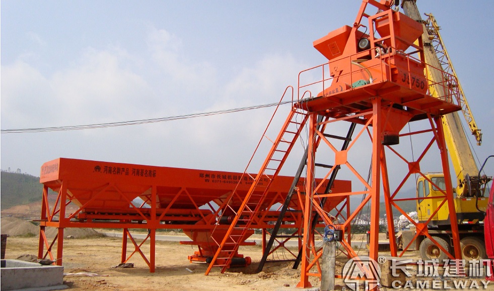 河南郑州HZS25、35搅拌站