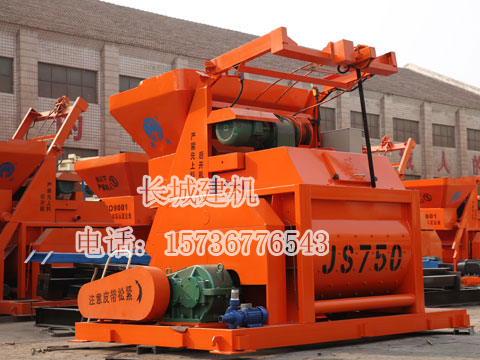 JS混凝土搅拌机750型号贵不贵,大概多少钱