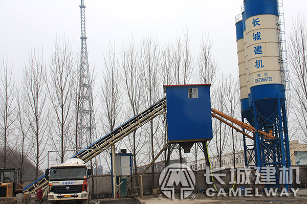60型水泥混凝土拌合站产量