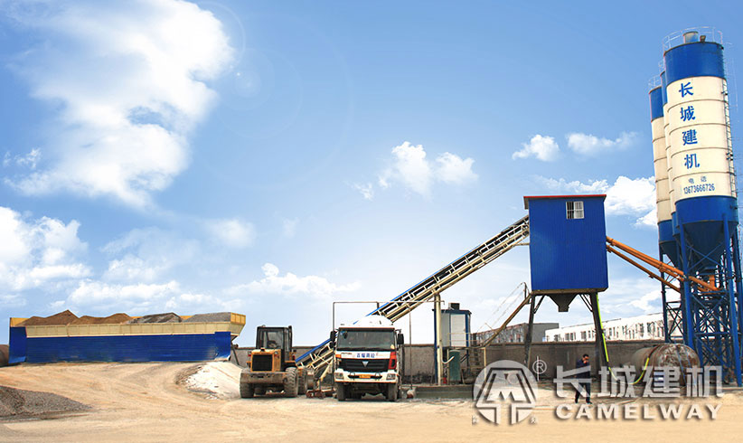 长城建机js1000型强制式搅拌机常用在hzs50或60搅拌站上