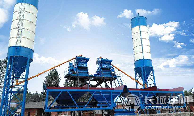 长城建机双hzs25搅拌站