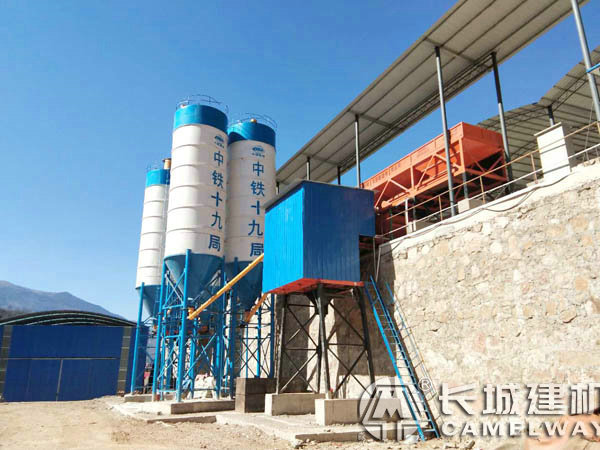 HZS50小型搅拌站