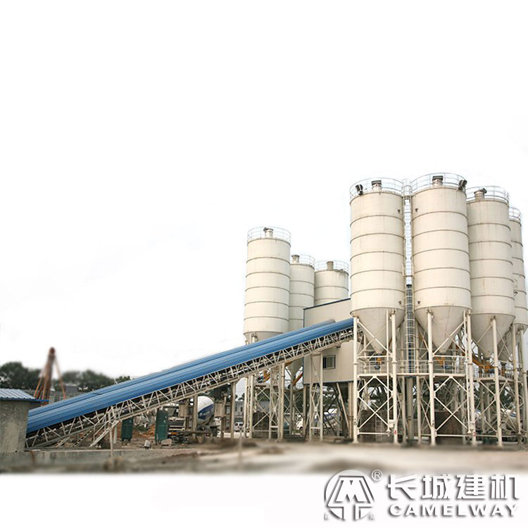 长城建机hzs180搅拌站案例图