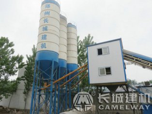 小型强制式简易搅拌站几款推荐型号
