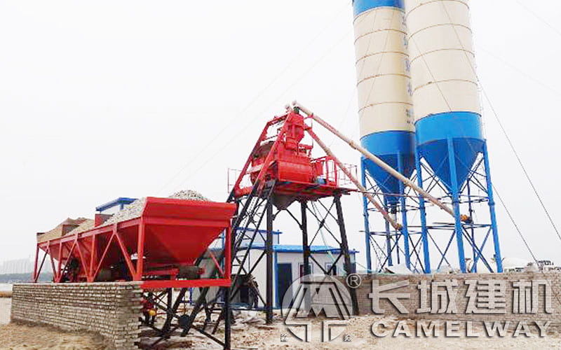 简易混凝土搅拌站