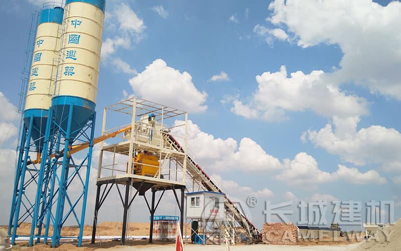 搅拌站生产线工艺流程