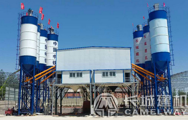 投资年产100万方搅拌站