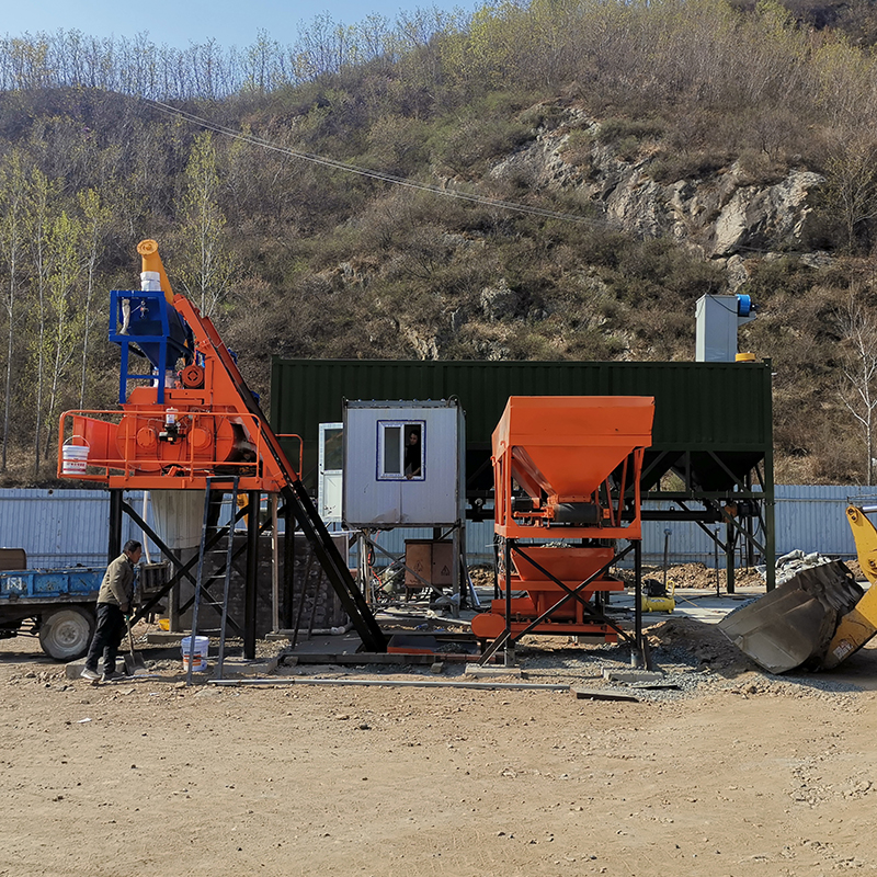 环保型混凝土搅拌站正确清洗保养的方法