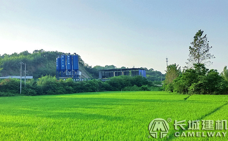 河南信阳120混凝土拌合站站案例 河南信阳120混凝土拌合站站案例