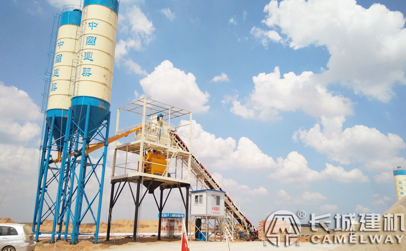 长城建机工程站案例-陕西120站机场项目 长城建机工程站案例-陕西120站机场项目