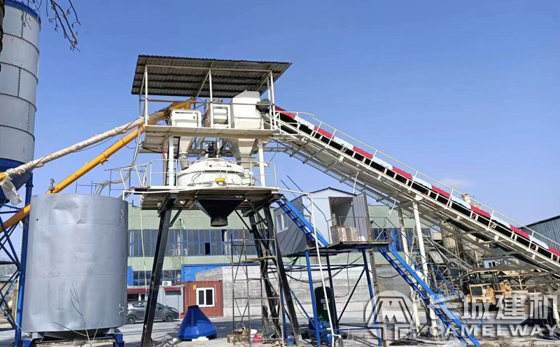 立轴式混凝土搅拌站 立轴式混凝土搅拌站